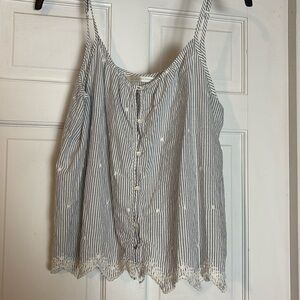 Lauren Conrad Striped Cami Top